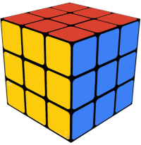 Кубик Рубика  3X3, 6,5cm