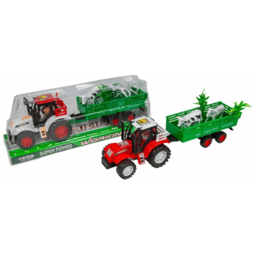 Tractor cu Remorcă pentru Animale și Copaci
