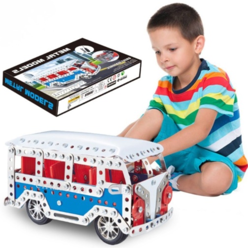 Constructor metalic microbuz 337 piese diy