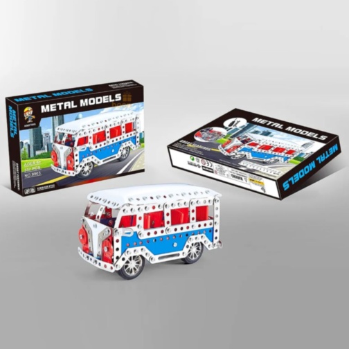 Constructor metalic microbuz 337 piese diy