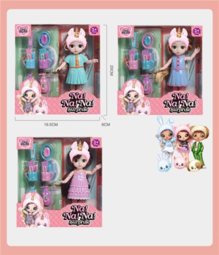 Păpușa Na!Na!Na! Surprise cu Set de Îngrijire