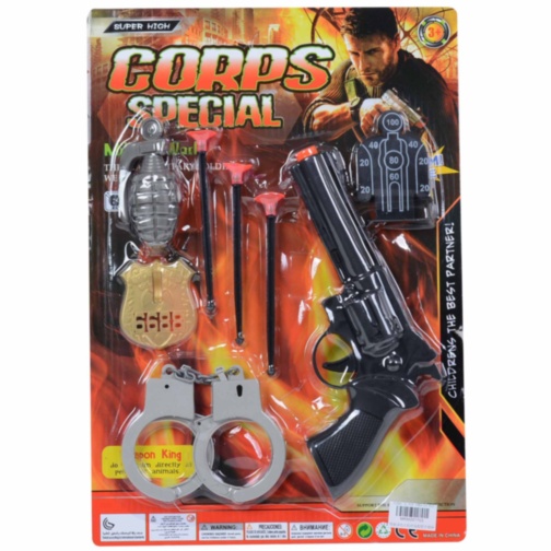 Pistol cu 3 Ventuze, Catușe și Grenadă
