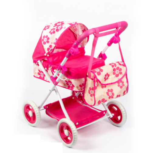 Cărucior Landou de Păpuși cu Geantă (fără cutie)