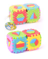 Set 2 Cuburi de Construcție Educative cu Figuri de Asociat