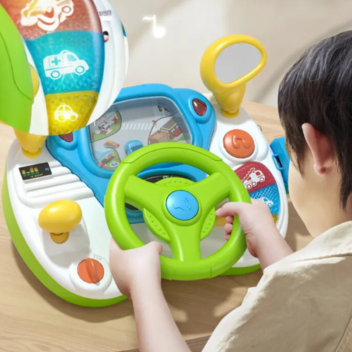 Volan Interactiv pentru Copii – Simulare Realistă de Conducere
