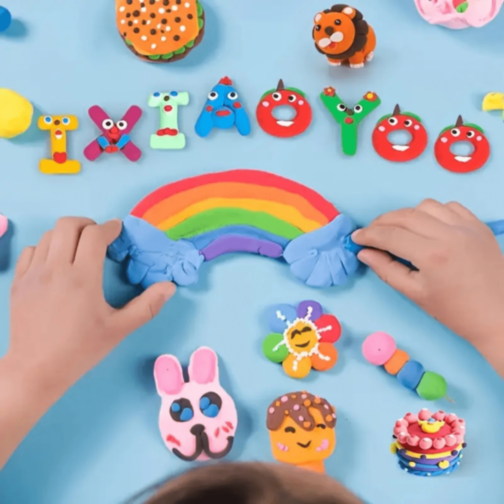 Set 24 Culori Plastilină Inteligentă pentru Modelaj