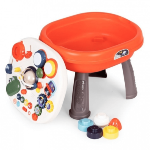 Masă Interactivă Educațională 3 în 1 cu Sunete, Lumini și Activități Tactile 