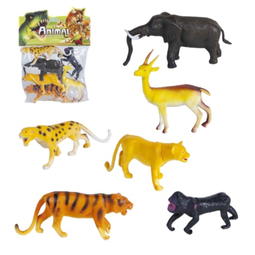 Set 6 Animale din Junglă