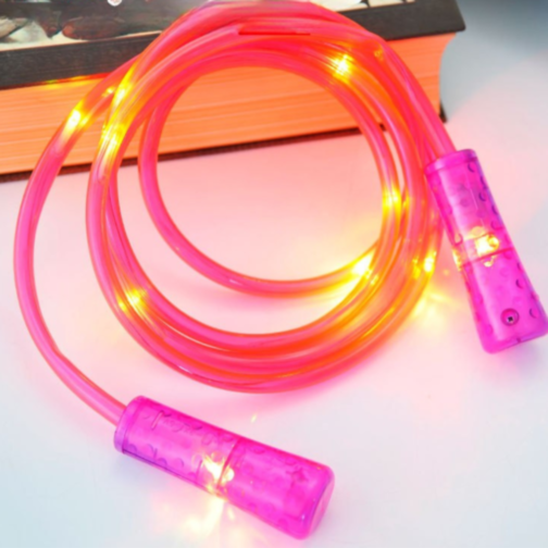 Coardă de Sărit cu LED – Distracție Activă și Strălucitoare (culoare aleatorie)