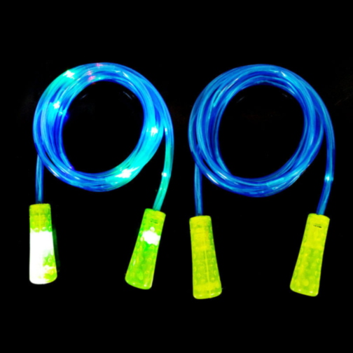 Coardă de Sărit cu LED – Distracție Activă și Strălucitoare (culoare aleatorie)