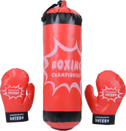 Sac de Box cu Mănuși, 44cm