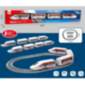 Trenuleț Electric pe Șine – Set cu Locomotivă și Vagoane, Lungime 58 cm