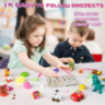 Set Plastilină Ușoară Super Light Clay 36 Culori