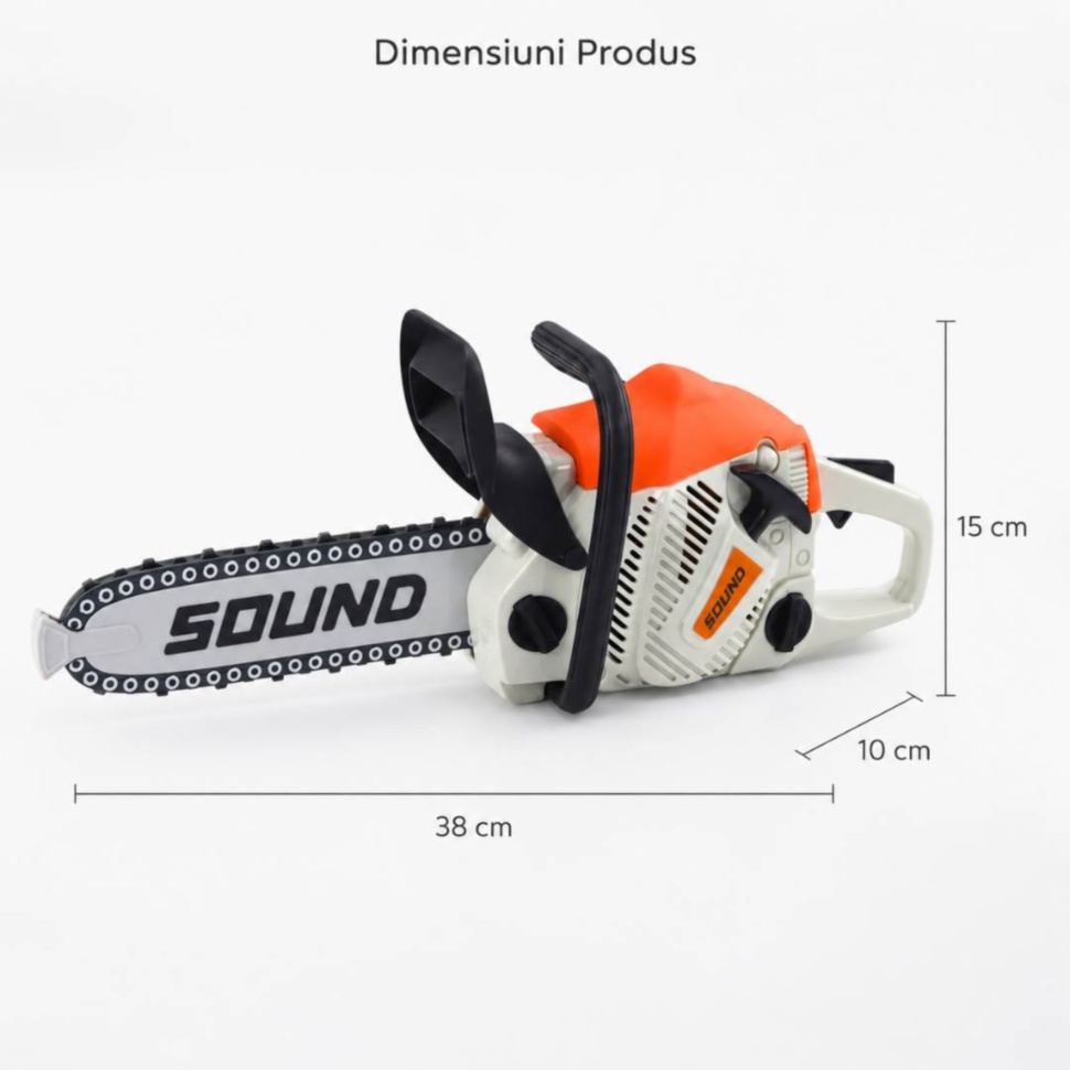 Dimensiune drujbă de jucărie 38 cm pentru copii