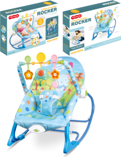 Scaun Balansoar cu Vibrații și Melodii, max.18 kg 