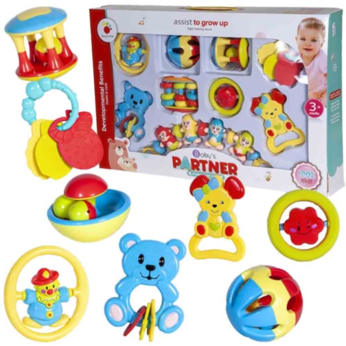 Set 9 Zornăitoare Multicolore