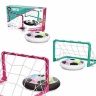 Minge de Fotbal Rotativă cu Jet de Aer, Hover Ball, 2 Porți, muzică și lumini colorate 