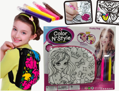 Set DIY Geantă de Colorat
