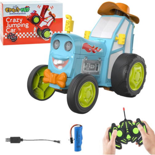 Tractor Dansator cu Telecomandă - Salturi și Acțiune