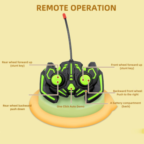 Tractor Dansator cu Telecomandă - Salturi și Acțiune