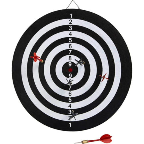 Tablă de Darts Dublă cu 6 Săgeți - Distracție și Competiție
