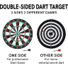 Tablă de Darts Dublă cu 6 Săgeți - Distracție și Competiție