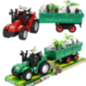 Tractor cu Remorcă și Urși Panda pentru Copii