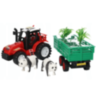 Tractor cu Remorcă și Urși Panda pentru Copii