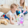 Iepuraș Interactiv cu Tobe, Muzică și Lumină