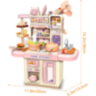 Set Bucătărie Home Kitchen cu Lumini și Aburi