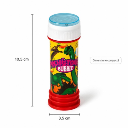 Tub pentru baloane de săpun cu dinozauri și labirint, set 24buc, pret 1buc