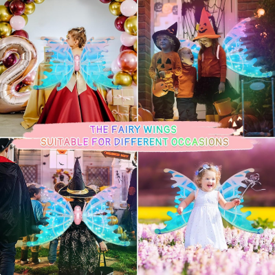 Aripi Magice Prințesă cu Efecte Luminiscente | image