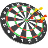 Tablă de Darts cu Față Dublă și 6 Săgeți – Distracție și Precizie