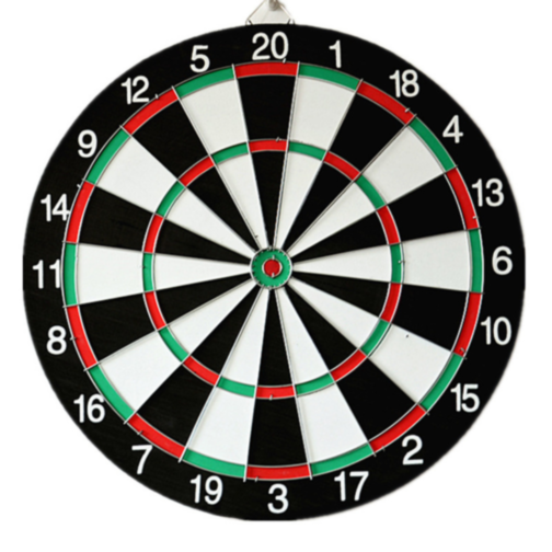 Tablă de Darts cu Față Dublă și 6 Săgeți – Distracție și Precizie