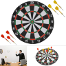 Tablă de Darts cu Față Dublă și 6 Săgeți – Distracție și Precizie