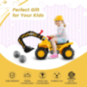 Excavator Ride-On cu Lopată Mobilă și Sunete