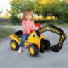 Excavator Ride-On cu Lopată Mobilă și Sunete