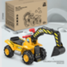Excavator Ride-On cu Lopată Mobilă și Sunete