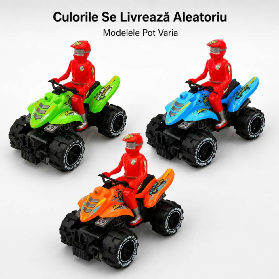 Culorile ATV-ului se livrează aleatoriu în funcție de stoc