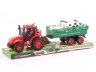 Tractor cu Remorcă cu Animale, 32cm