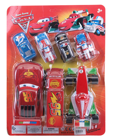 Set 7 Mașinuțe Seria Fulger McQueen  