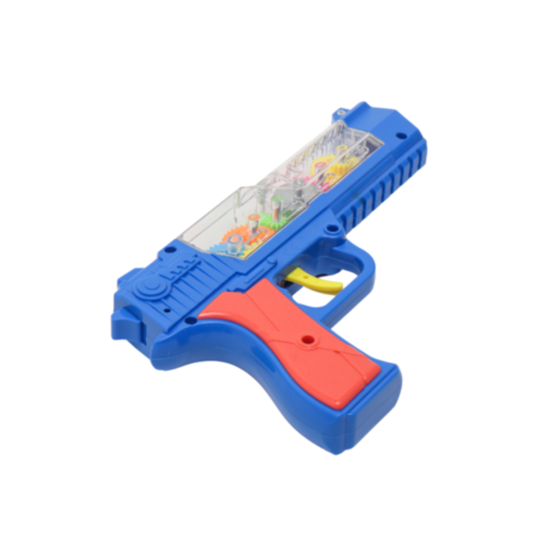 Pistol cu Efecte de Lumină și Vibrație – Jucărie Interactivă cu Roți Colorate