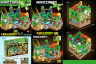 Minecraft "Зеленая Крепость" 501 дет / Конструктор с LED подсветкой