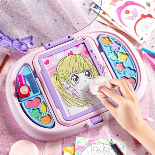 Set Machiaj Creativ cu Desene Anime pentru Copii Set Machiaj Creativ cu Desene Anime pentru Copii