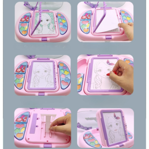Set Machiaj Creativ cu Desene Anime pentru Copii Set Machiaj Creativ cu Desene Anime pentru Copii