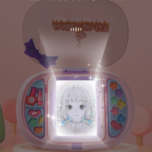Set Machiaj Creativ cu Desene Anime pentru Copii Set Machiaj Creativ cu Desene Anime pentru Copii