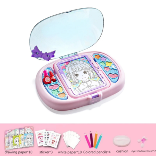 Set Machiaj Creativ cu Desene Anime pentru Copii Set Machiaj Creativ cu Desene Anime pentru Copii
