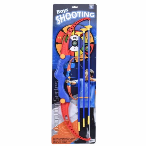 Arc cu 3 Săgeți și Țintă, 75cm