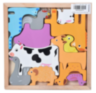 Puzzle Tetris 3D cu Animale din Lemn, joc de sortare și stivuire