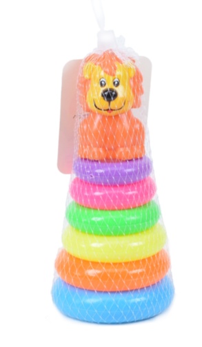 Piramida Multicoloră, 23cm 